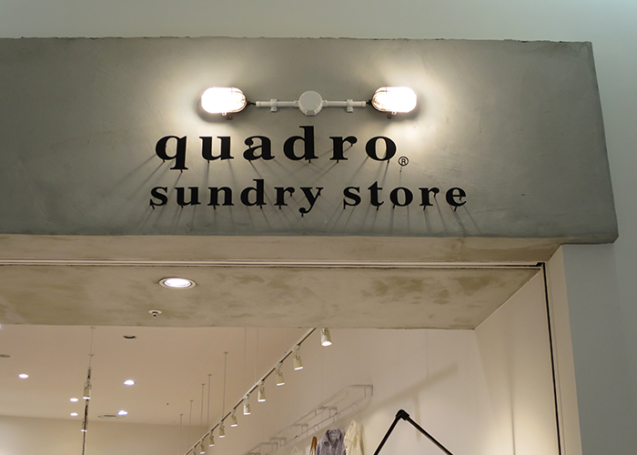 quadro sundry store 阪急西宮ガーデンズ店